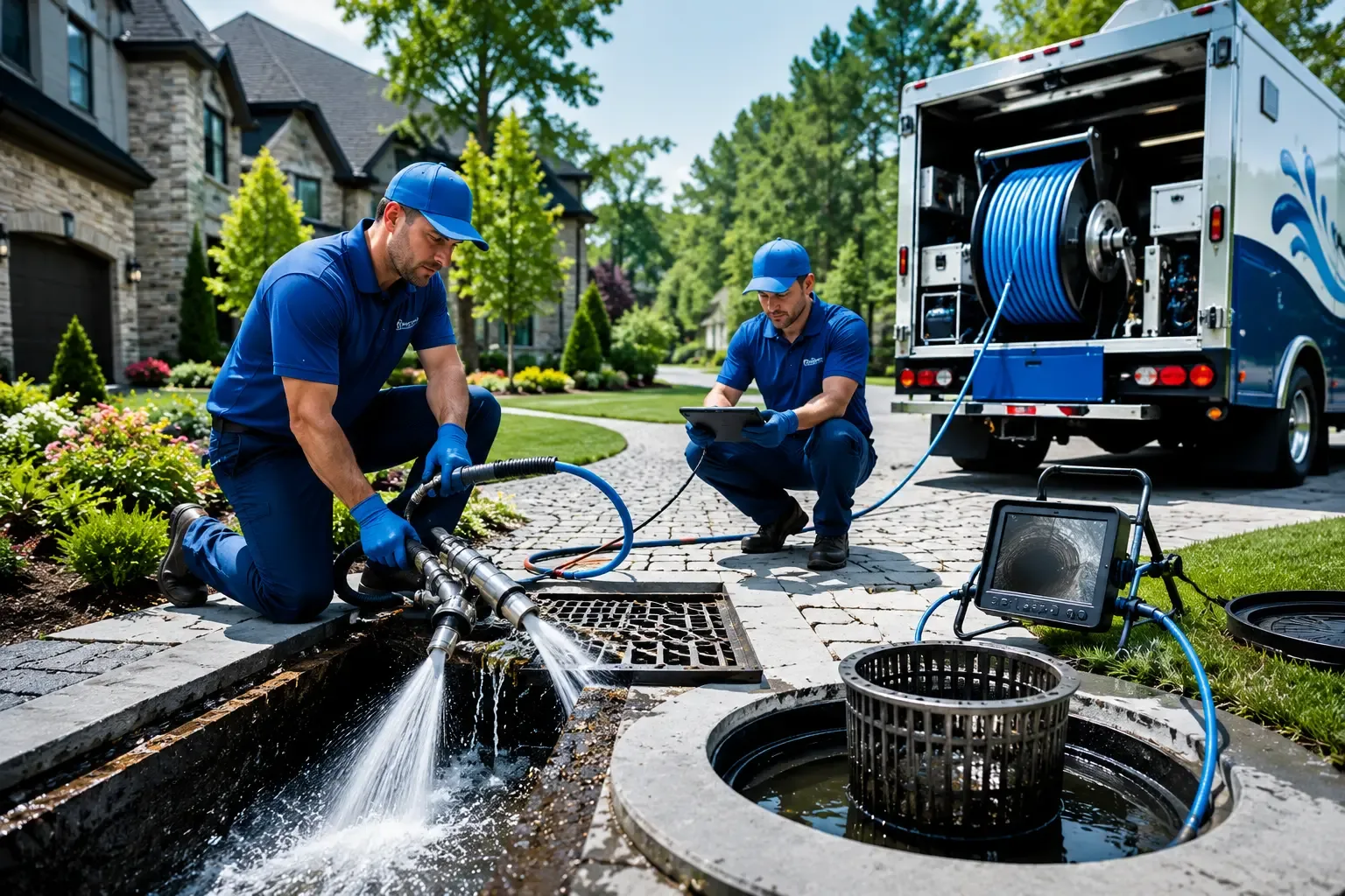 Local outdoor drain cleaning professionals in Lenoxville, PA